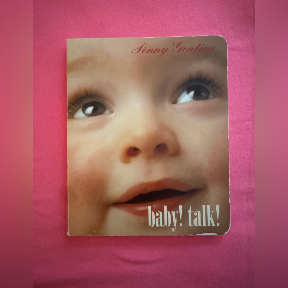 FREE with any purchase / Baby Talk Book by Penny Gentieu